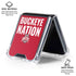 Ohio State University The Ohio State Buckeyes Galaxy Z Flip6 Clear Case